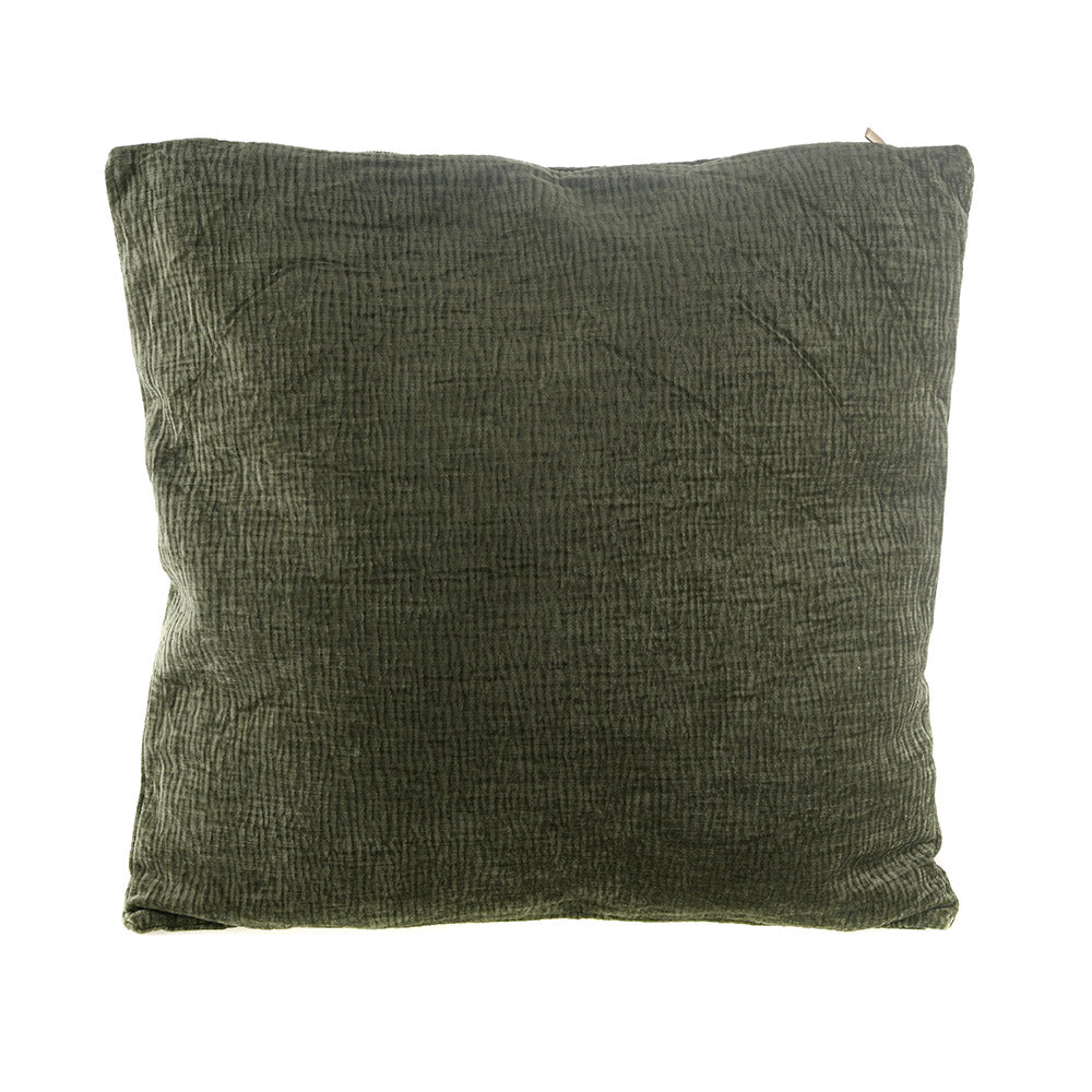 Cushion Chenille Green 50cm