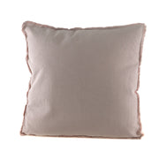 Cushion Cotton Linen Pink 50cm