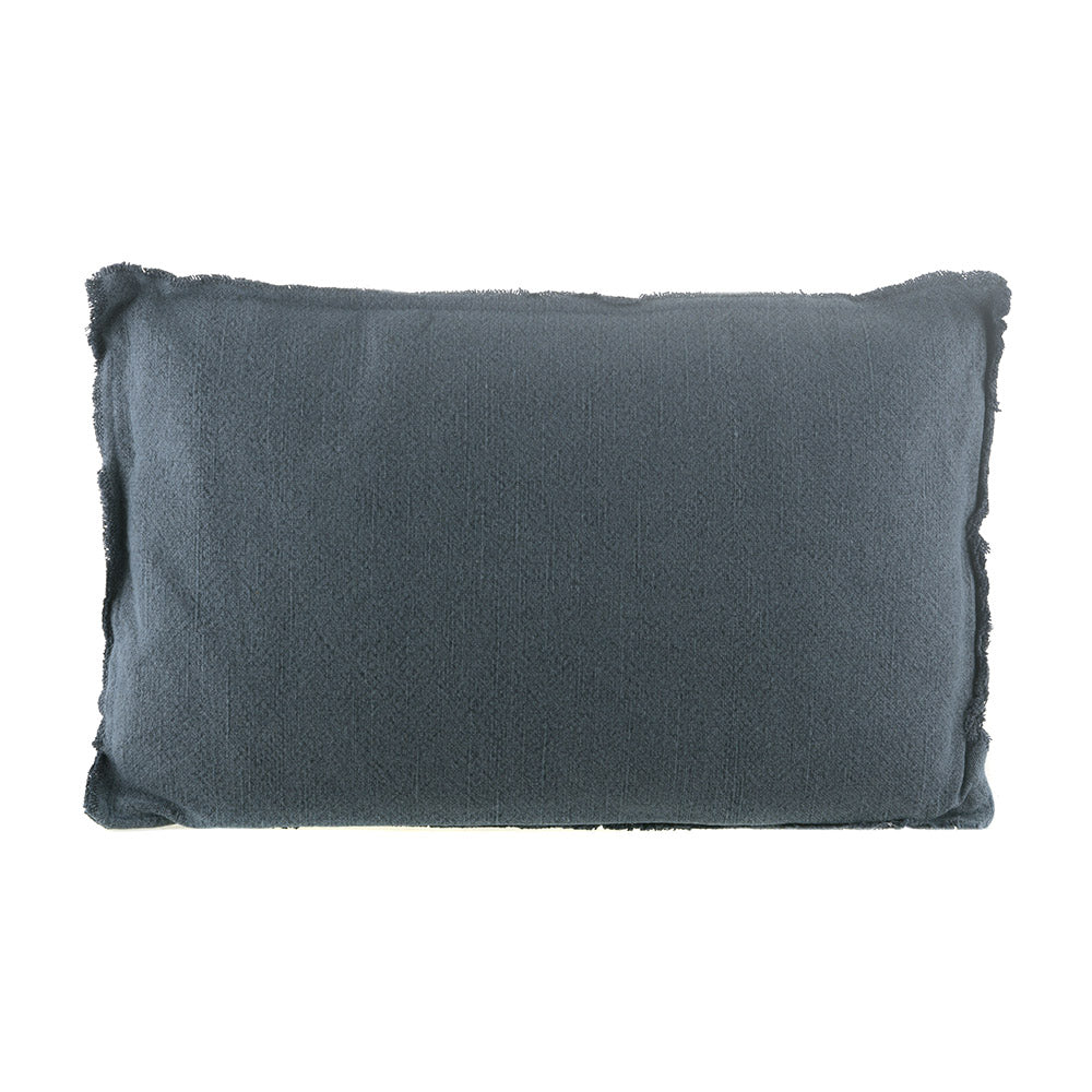 Rain Blue Rectangle 30X50cm Cotton/Linen Cushion