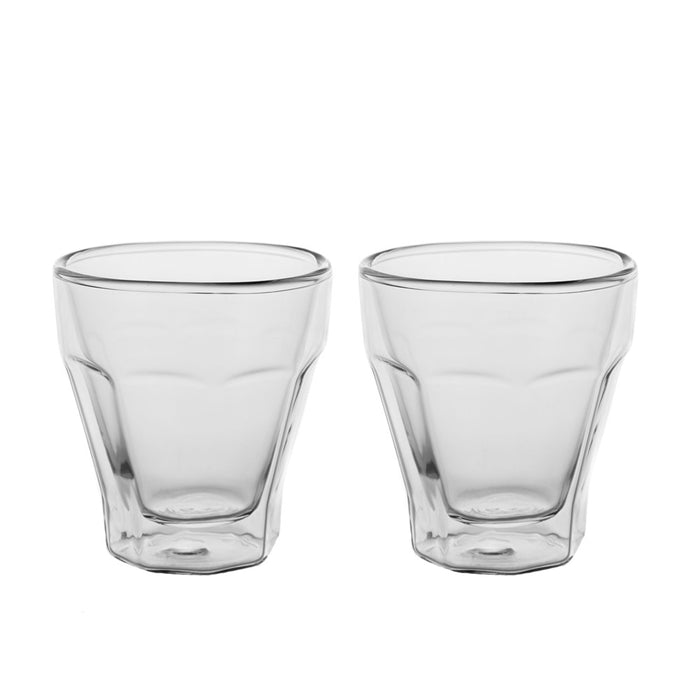 Double Wall Picardie Coffee Glass Set/2 100ml