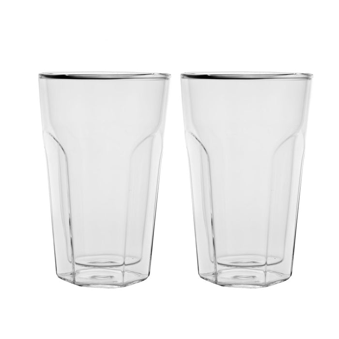 Double Wall Picardie Coffee Glass Set/2 350ml
