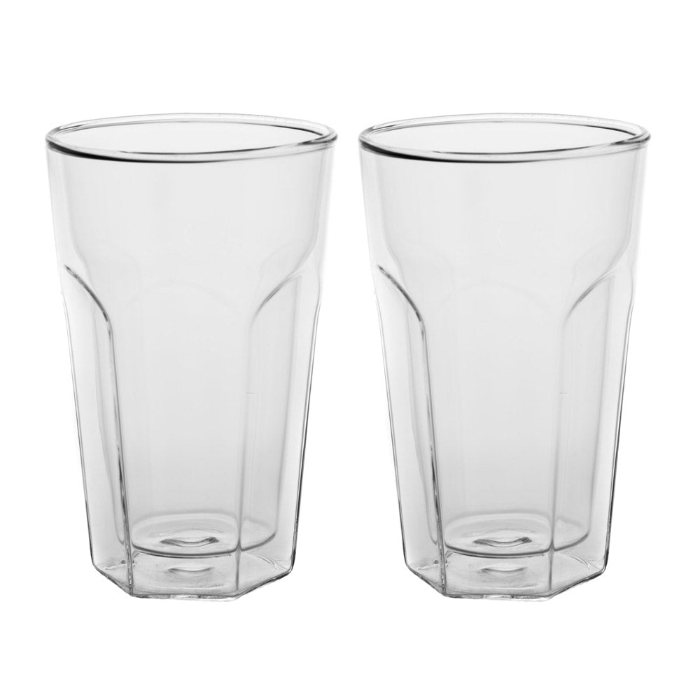 Double Wall Picardie Coffee Glass Set/2 290ml