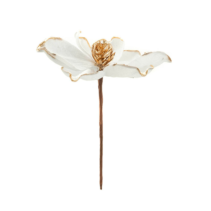 White Magnolia Flower 15cm