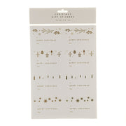 Christmas Stickers Gold Pack/32