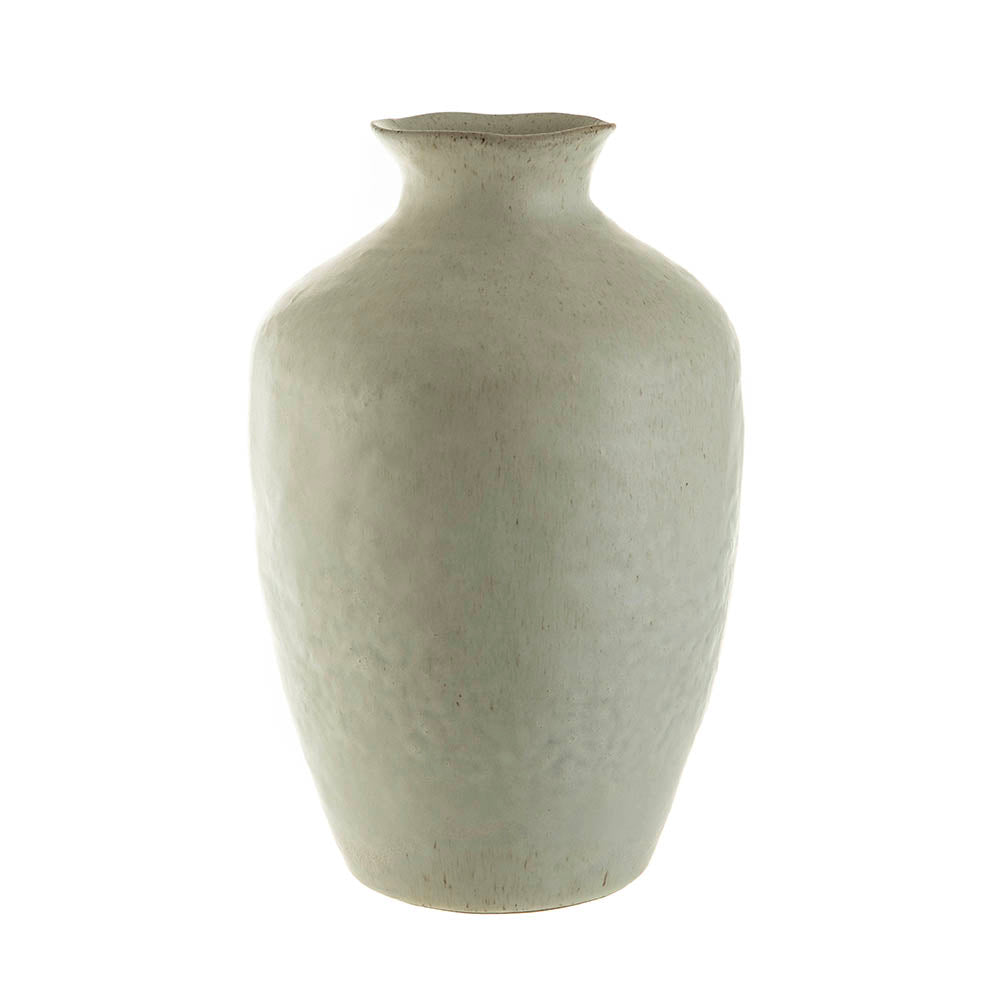 Speckle Cream Small 23x35cm Tall Trumpet Vase