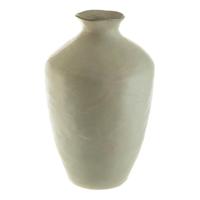 Spectacle Cream Tall Trumpt Vase Large 27x42cm