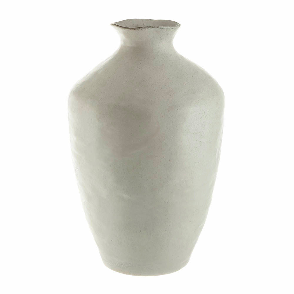 Speckle Cream Large 27x42cm Tall Trumpet Vase