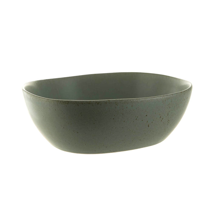 Bowl Capa Speckle Green Leaf Medium 28x27x9cm