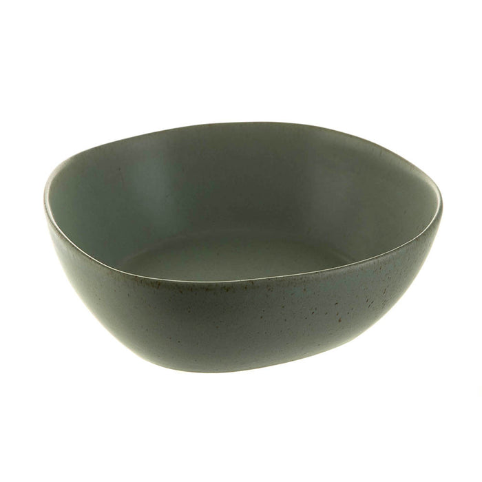 Bowl Capa Speckle Green Leaf Medium 28x27x9cm