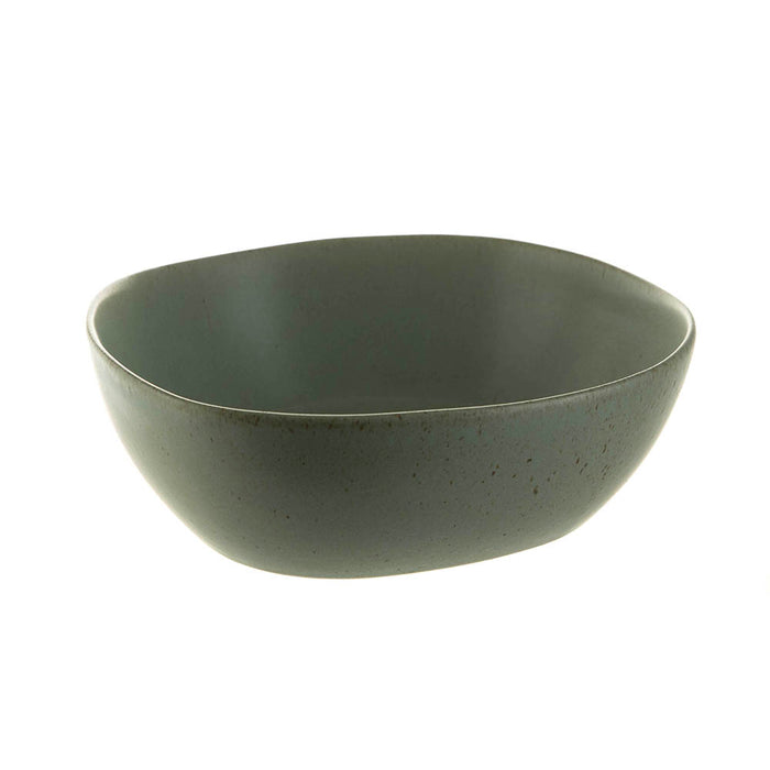 Bowl Capa Speckle Green Leaf Medium 28x27x9cm