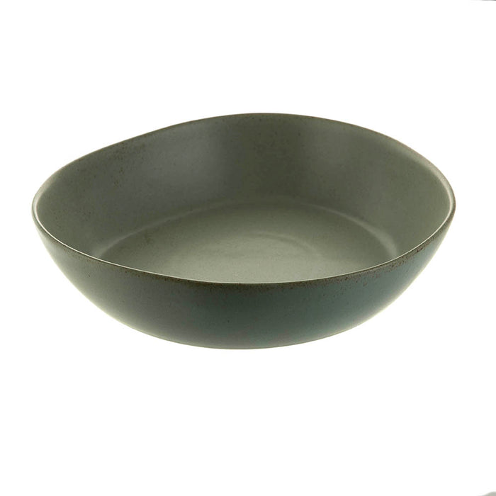 Bowl Capa Speckle Green Leaf Large 33x8cm