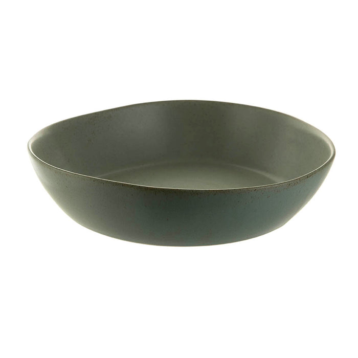 Bowl Capa Speckle Green Leaf Large 33x8cm