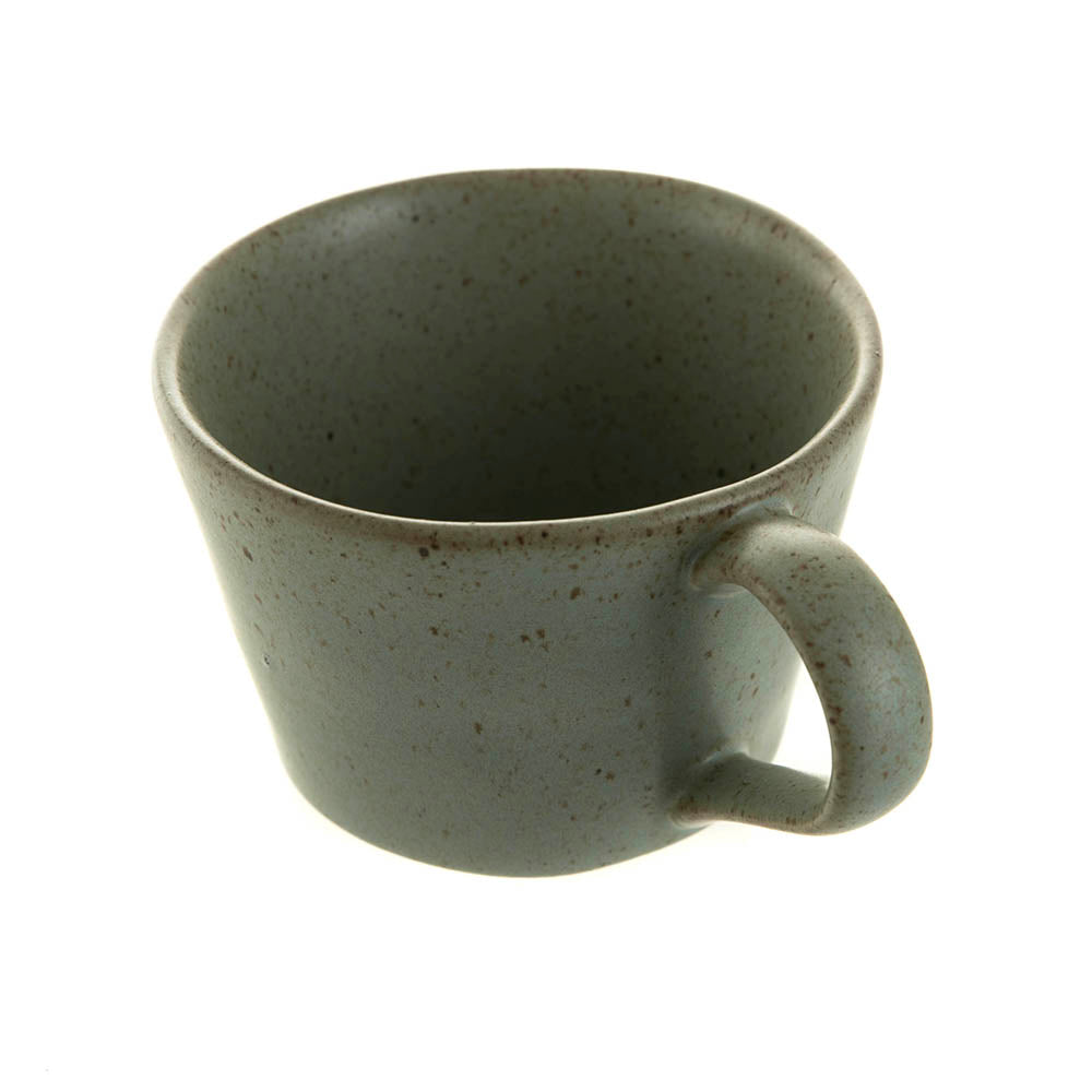 Mug Capa Speckle Green Leaf 14x11x7cm