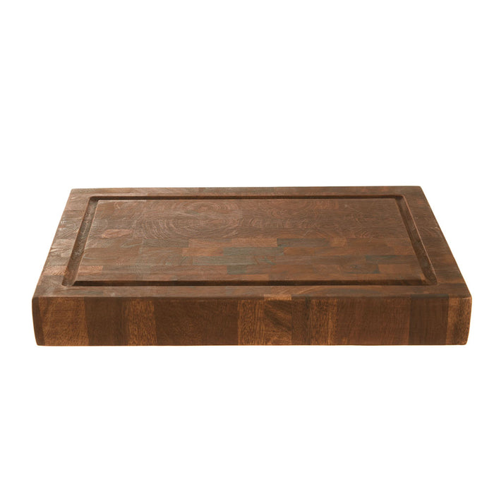 Acacia End Grain with Groove Chopping Board 38x26x5cm