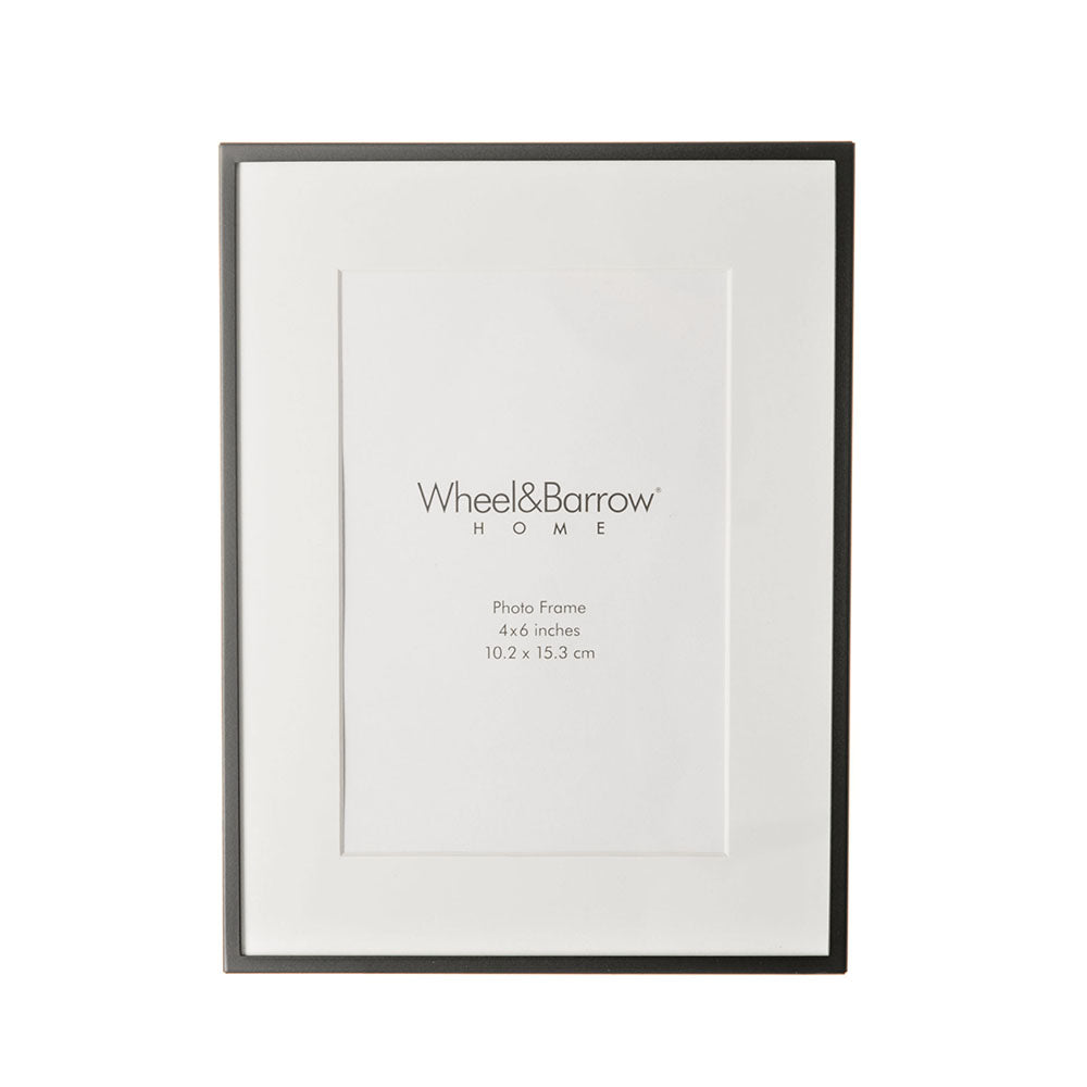 Black Photo Frame 10x15cm