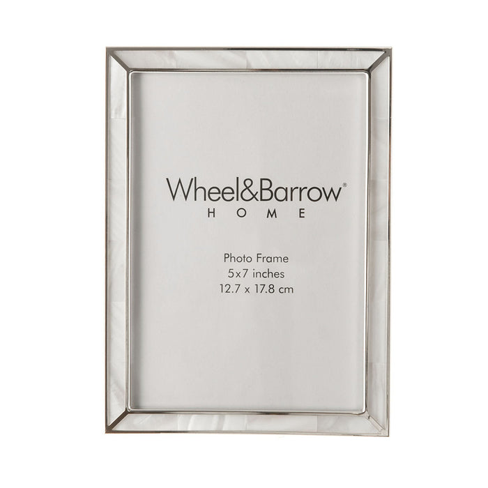 Silver Plated with Mother of Pearl Photo Frame 13x18cm