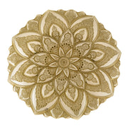 Gold & Pearl Mandala Pattern Decorative Bowl 41cm