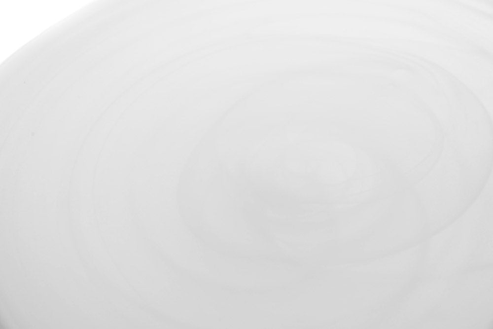 Matte White Alabaster Cake Stand