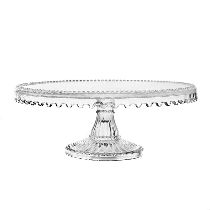 Damla Round Footed Cake Stand