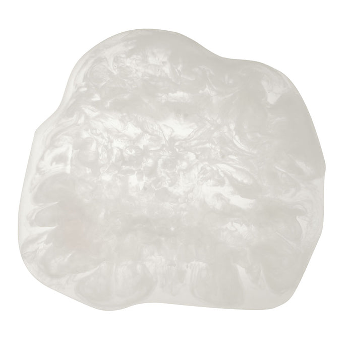 White Resin Platter 51cm