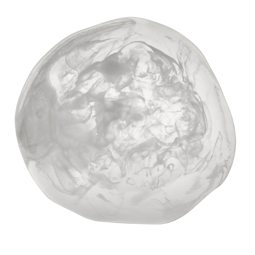 White Resin Platter 39cm