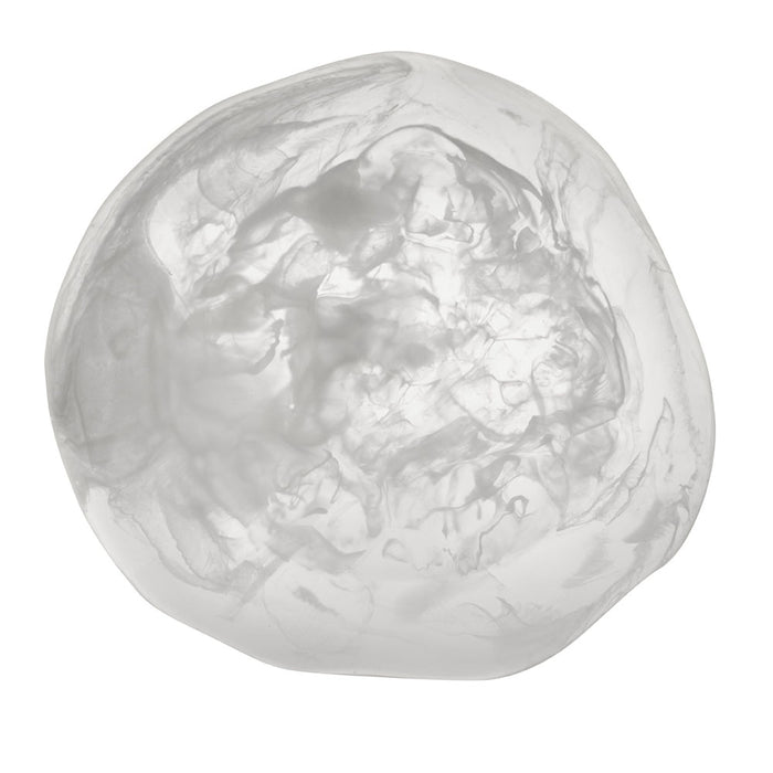 White Resin Platter 39cm