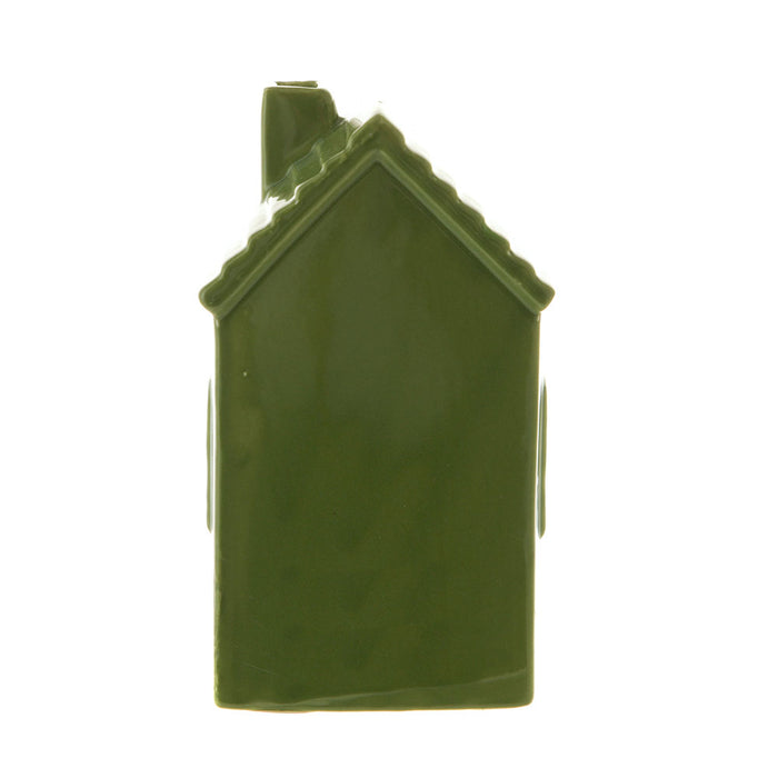Green Christmas House Ornament