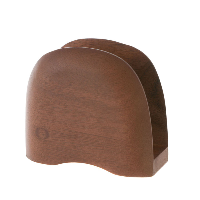 Acacia Wood Round Edges Napkin Holder