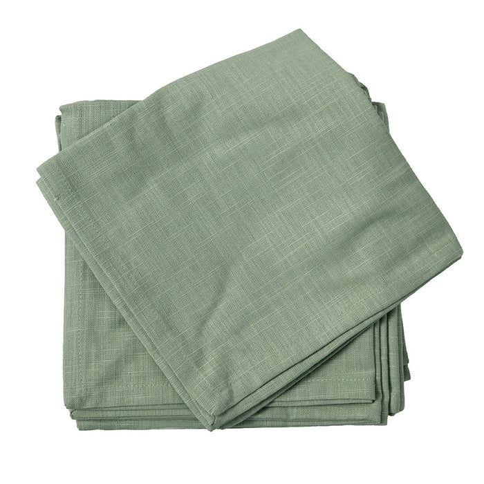 Herringbone Napkin Green