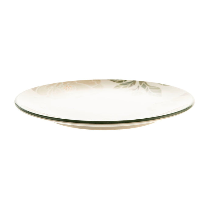 Ceramic Round Side Plate Magnolia 21cm