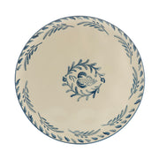 Blue Leaf Round 31cm Ceramic Platter