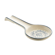 Blue Leaf 28cm Ceramic Spoon Rest