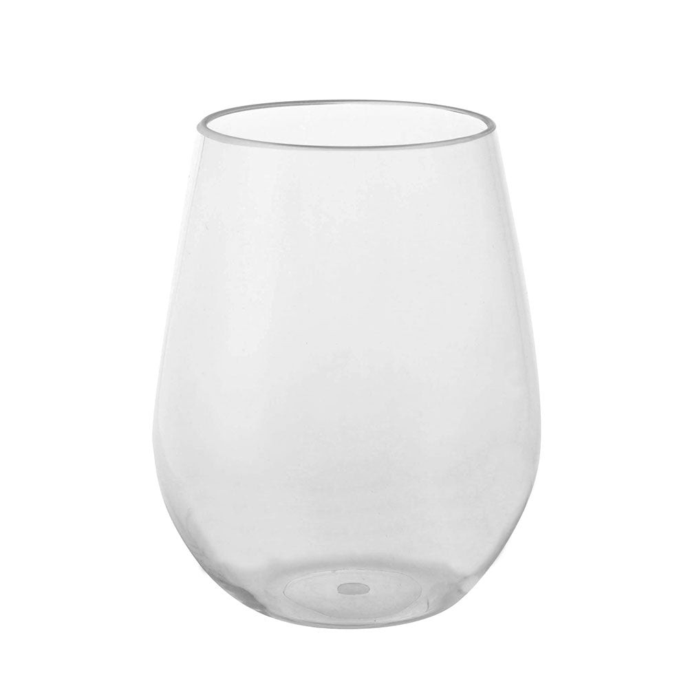 Poly Carb Stemless Wine Glass