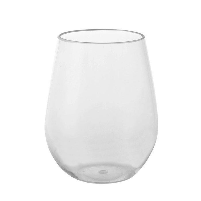 Poly Carb Stemless Wine Glass