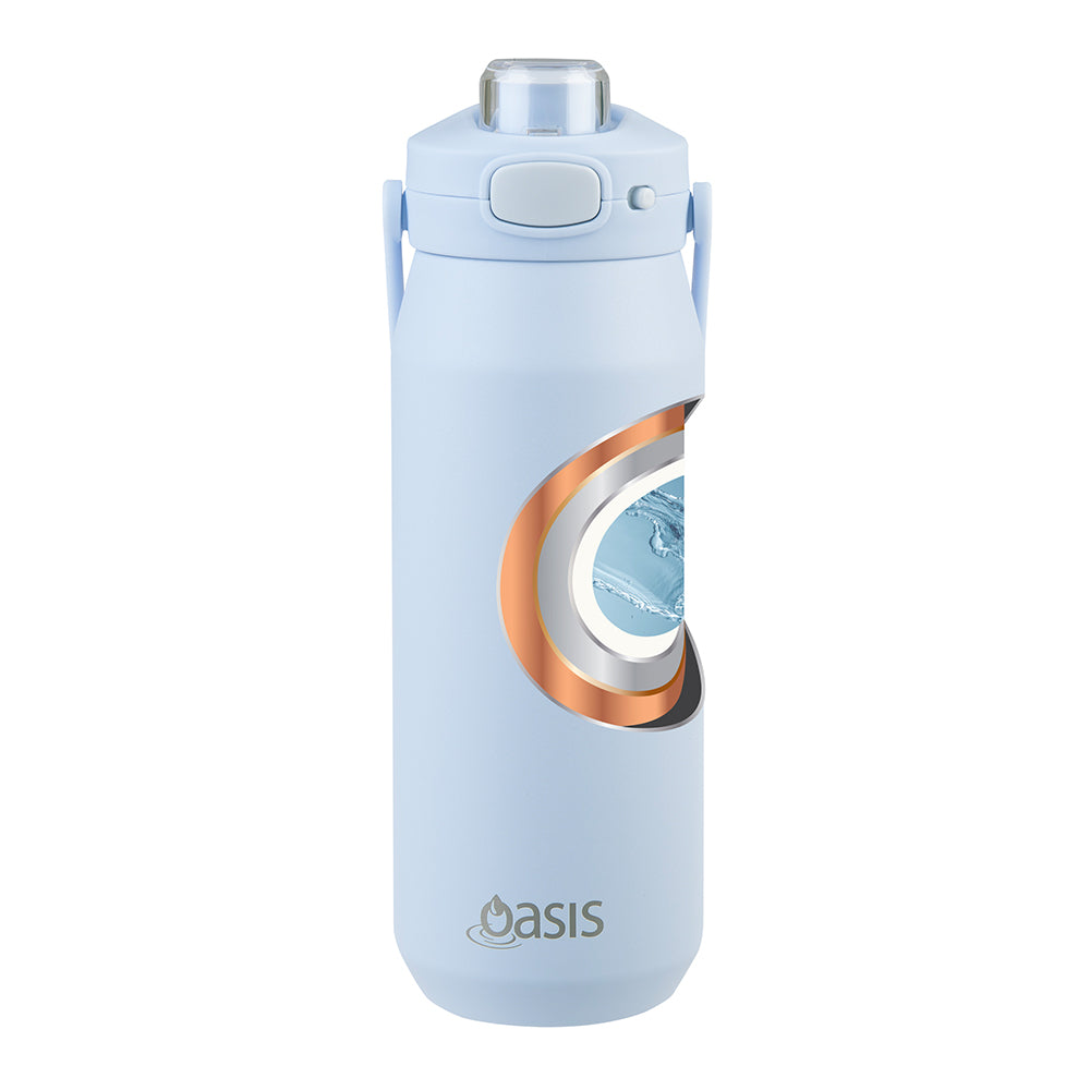 Oasis Ceramic Bottle Perriwinkle 750ml