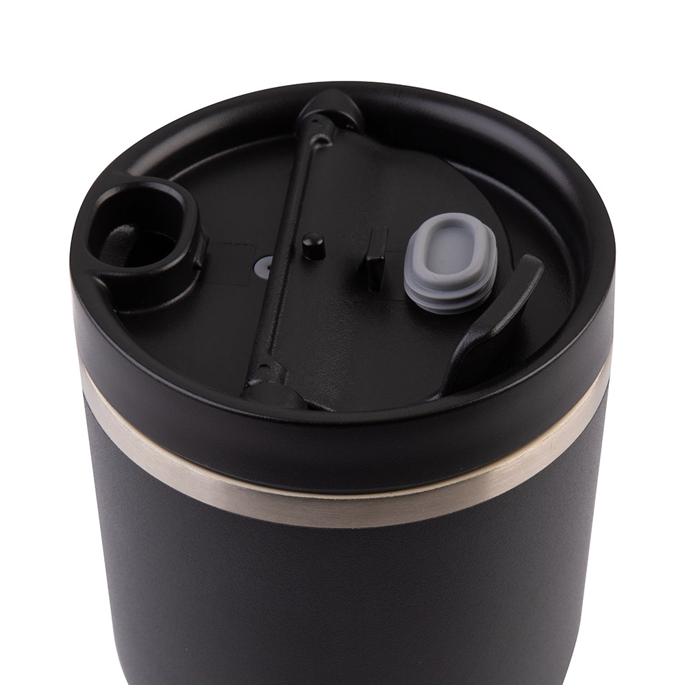 Oasis Ceramic Travel Cup Black 480ml