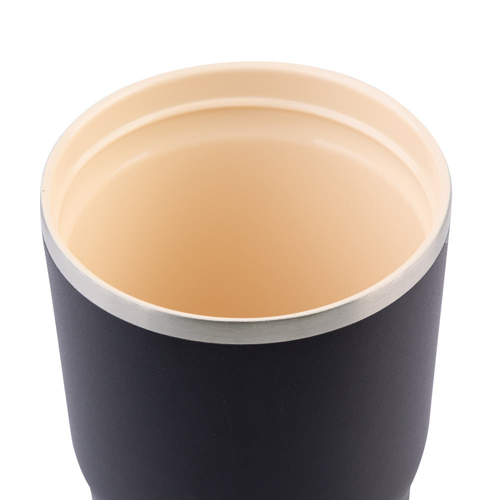 Oasis Ceramic Travel Cup Black 480ml