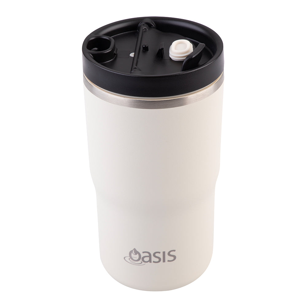 Oasis Ceramic Travel Cup Alabaster 480ml