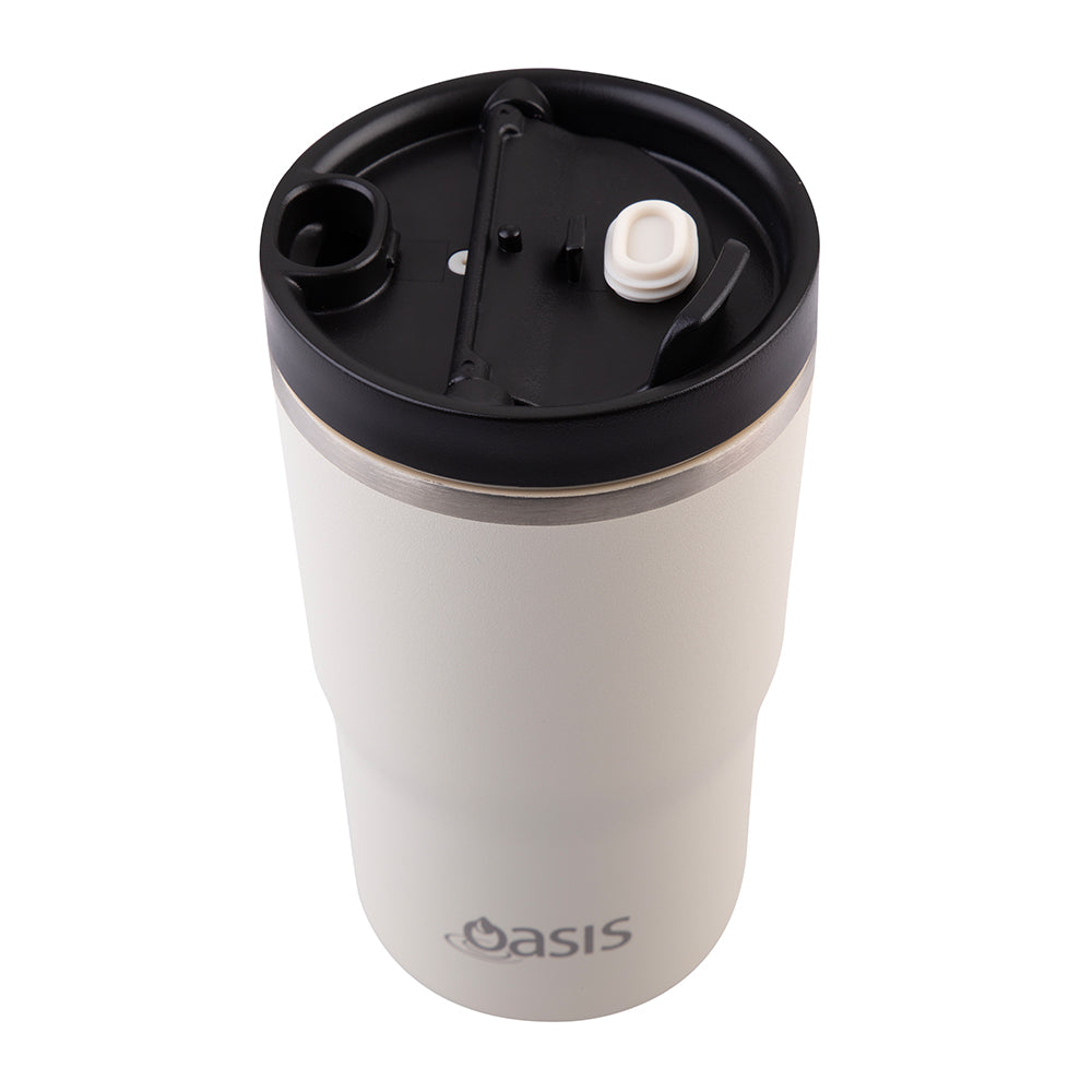 Oasis Ceramic Travel Cup Alabaster 480ml