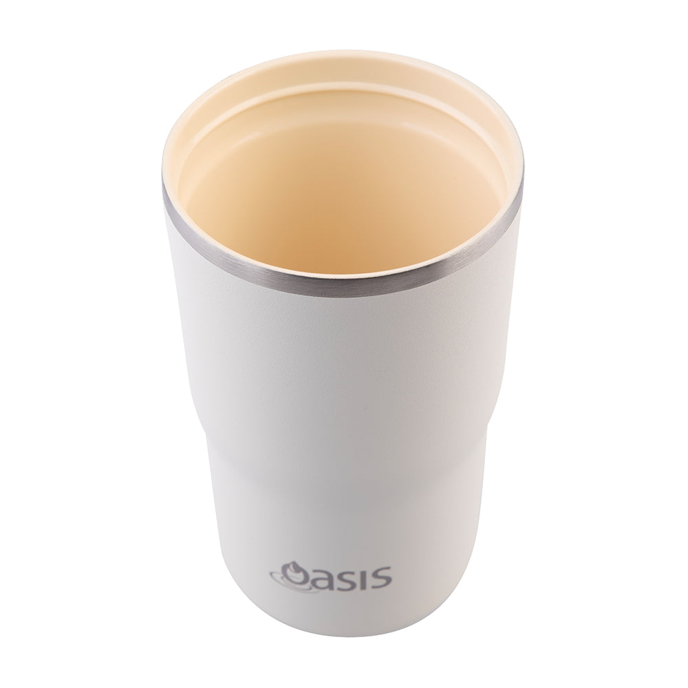 Oasis Ceramic Travel Cup Alabaster 480ml