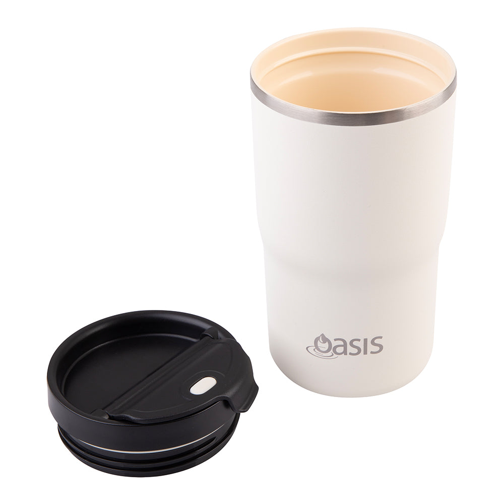 Oasis Ceramic Travel Cup Alabaster 480ml