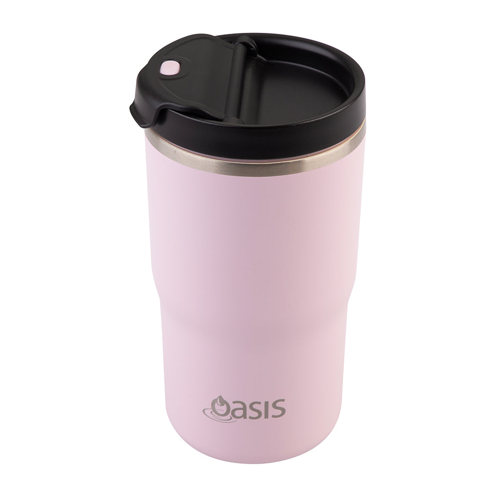 Oasis Ceramic Travel Cup Pink Lemonade 480ml