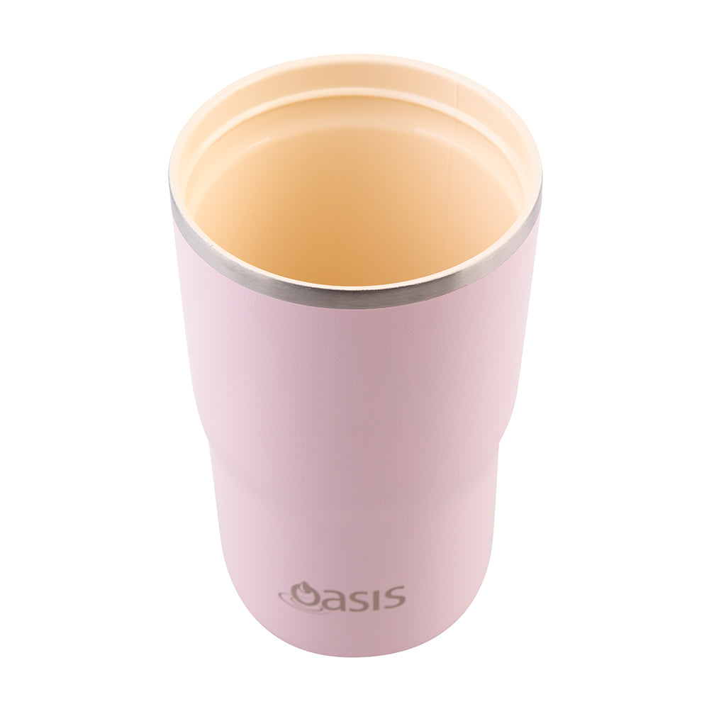Oasis Ceramic Travel Cup Pink Lemonade 480ml