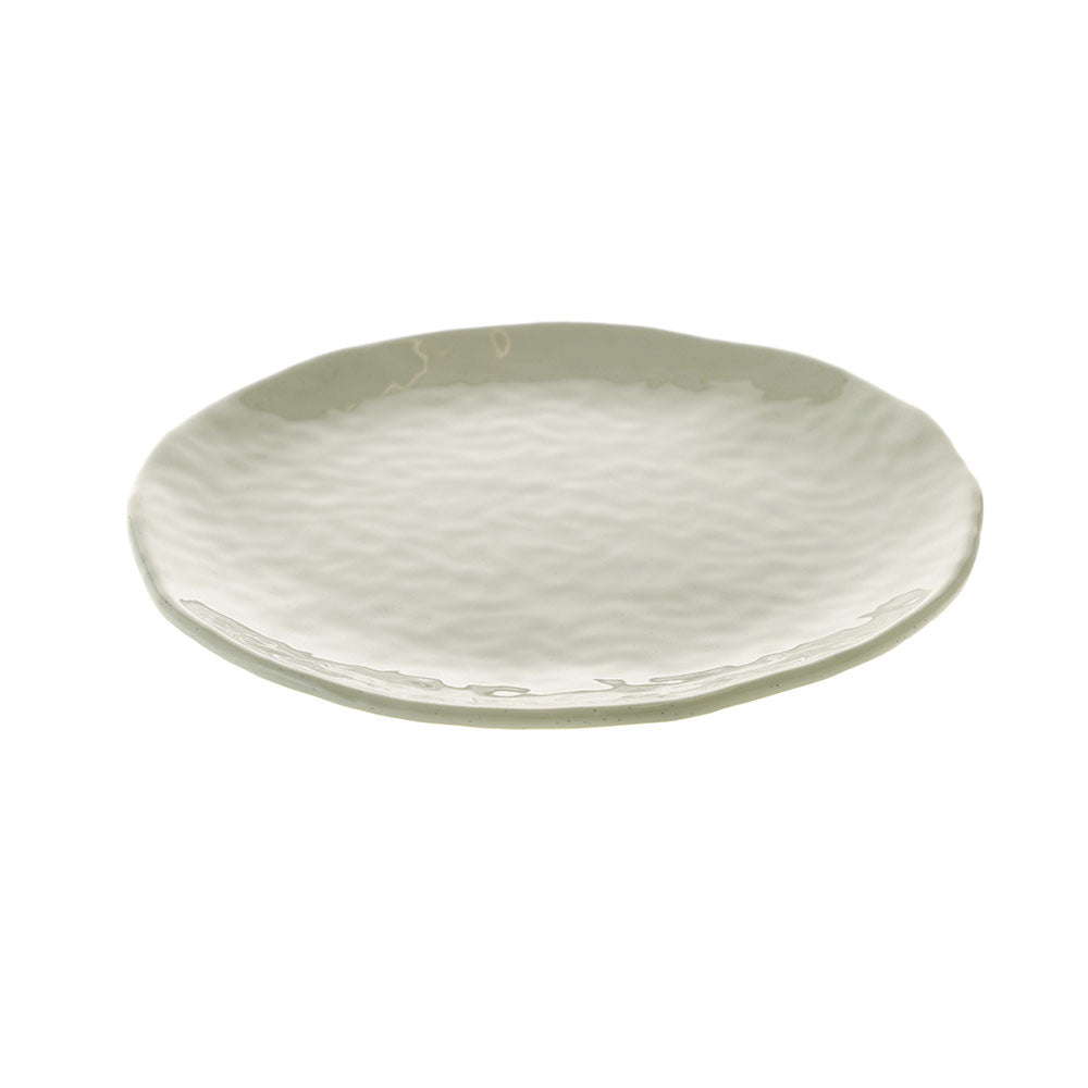 Melamine Side Plate Speckle Green