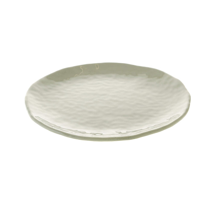 Melamine Side Plate Speckle Green