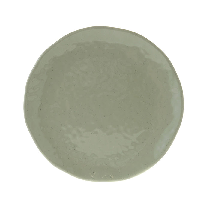 Melamine Side Plate Speckle Green