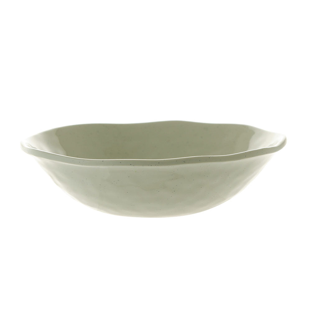 Melamine Bowl Speckle Green