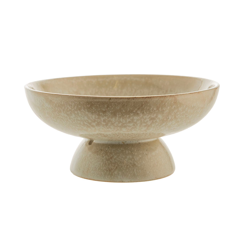 Provence Sand 16x7cm Stoneware Footed Bowl