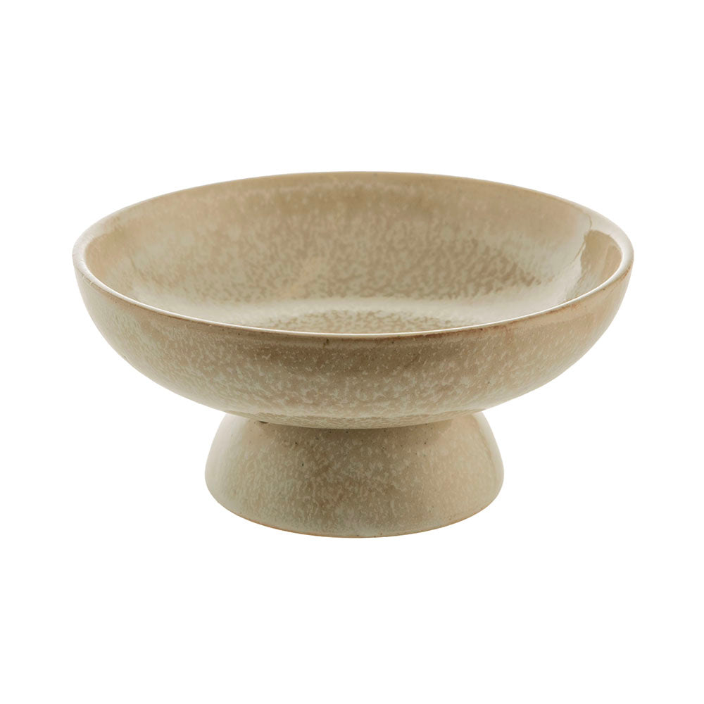 Provence Sand 16x7cm Stoneware Footed Bowl