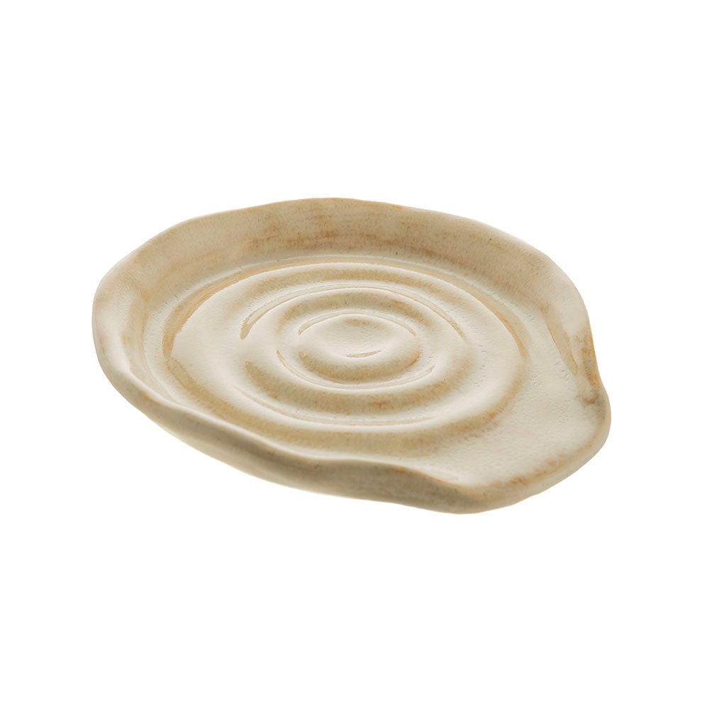 Provence Sand 13x2cm Stoneware Spoon Rest
